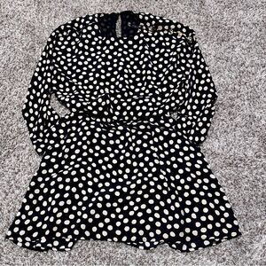 Polka Dot Dress Zara
